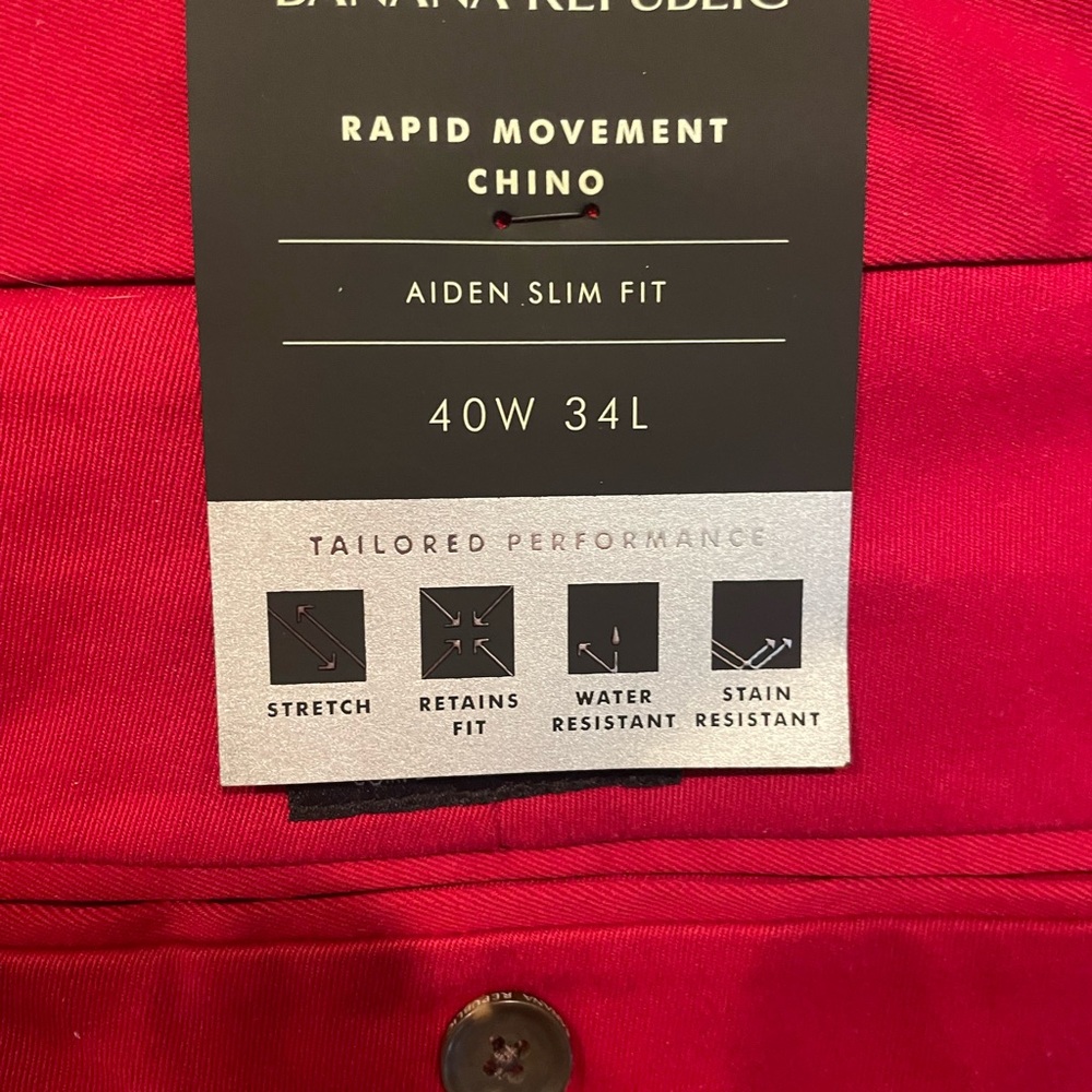 Men’s Banana Republic Aiden Slim Fit Rapid Movement Chino pants